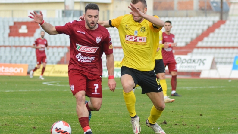 ΑΕΛ – Αναγέννηση Καρδίτσας 0-1: Οι «κιτρινόμαυροι» νικητές στο ντέρμπι της Θεσσαλίας