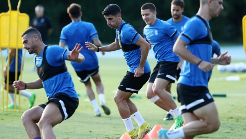 Χωρίς προβλήματα η προπόνηση της Εθνικής