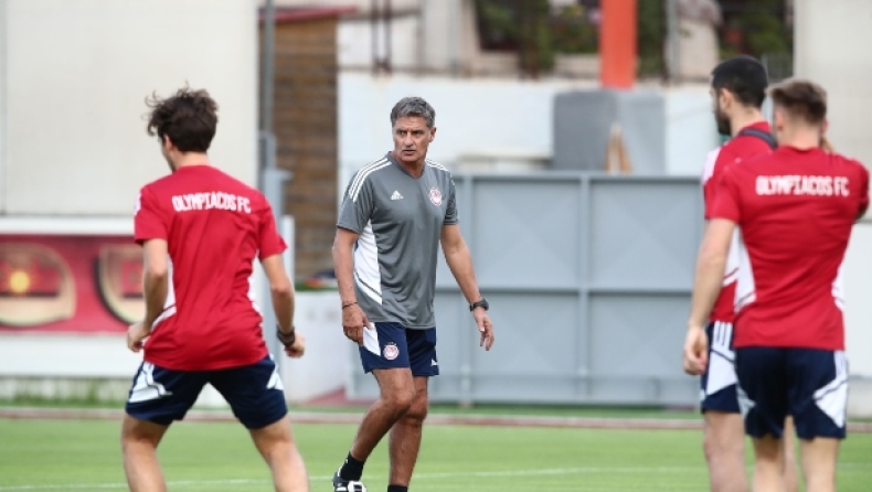 Ολυμπιακός: Το video της πρώτης προπόνησης του Μίτσελ