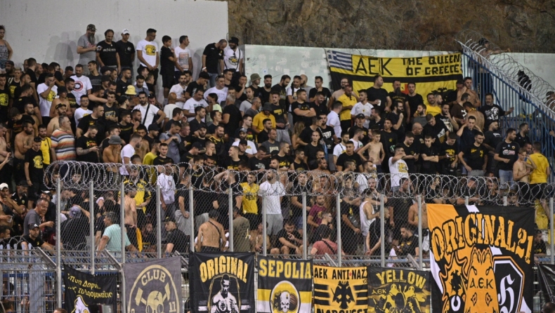 Παναιτωλικός – ΑΕΚ: «Μπλόκο» της Αστυνομίας σε φίλους της Ένωσης