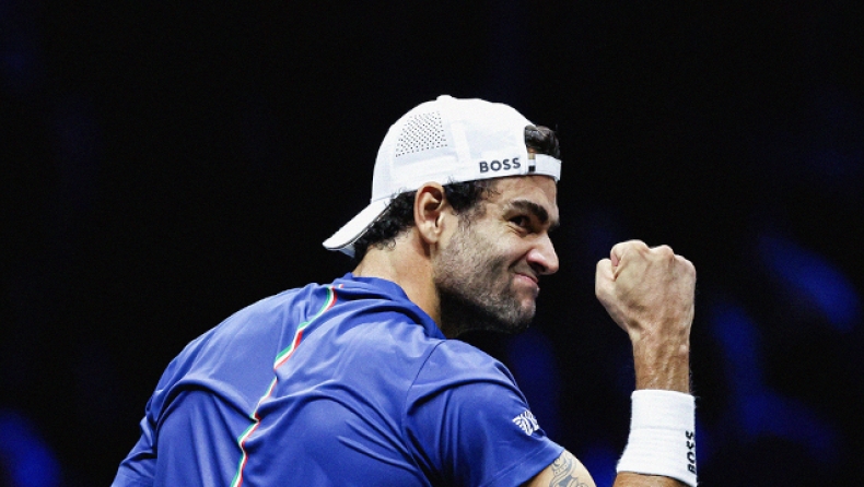 Laver Cup: Ο Μπερετίνι έδωσε προβάδισμα στην Ευρώπη, 2-1 τον Αλιασίμ (vid)
