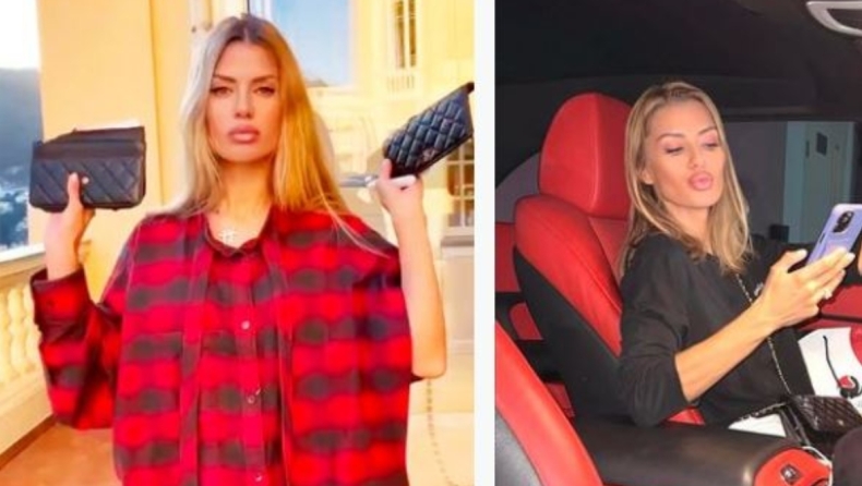 Τρελό «γλέντι» στη ρωσίδα influencer που έκοψε την πανάκριβη τσάντα της μετά τις κυρώσεις της Δύσης, αλλά τώρα ποζάρει με καινούρια: «Είσαι αξιολύπητη»
