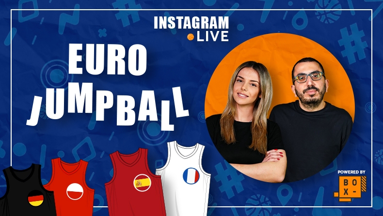 Euro-Jumpball Instagram Live για τους τελικούς του Eurobasket