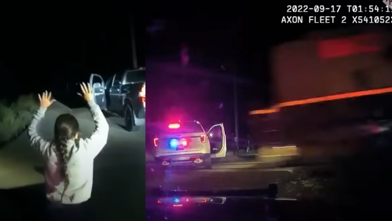 Αδιανόητο: Αστυνομικοί στις ΗΠΑ άφησαν γυναίκα με χειροπέδες στο αυτοκίνητο και έφυγαν για να γλιτώσουν το τρένο (vid)