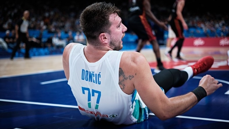 Eurobasket 2022, Σλοβενία: Αποχώρησε από την προπόνηση με πάγο στον αστράγαλο ο Λούκα Ντόντσιτς