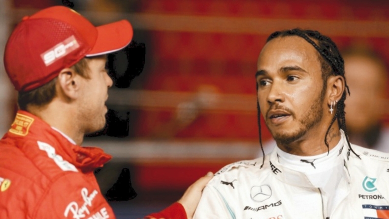 Formula 1: O Χάμιλτον μιλά για τον ψυχολογικό πόλεμο με τον Φέτελ