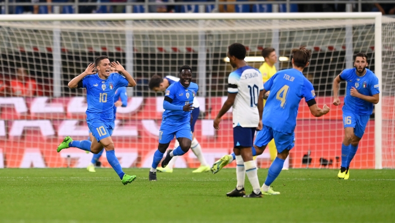 Nations League: Η Ιταλία υποβίβασε την Αγγλία στη League B της Ελλάδας, διπλό της Ουγγαρίας στη Γερμανία! (vid)
