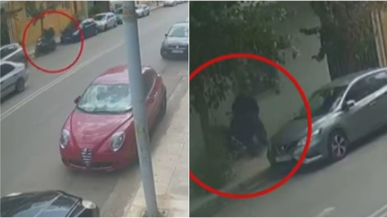 Η στιγμή κλοπής μοτοσυκλέτας σε 30 δευτερόλεπτα μέρα μεσημέρι: «Από την αστυνομία είπαν ότι δεν είχαν περιπολικό» (vid)