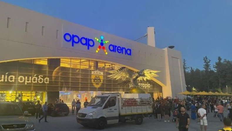 ΑΕΚ: Χαμός από κόσμο σε OPAP Arena και Νέα Φιλαδέλφεια! (vid)