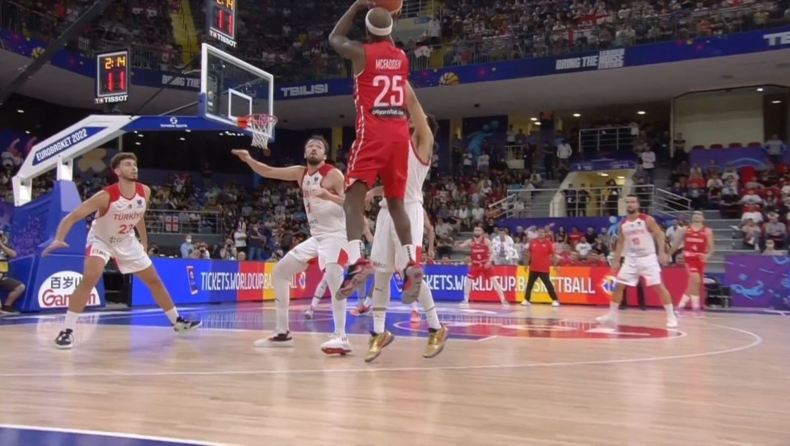 EuroBasket 2022, Τουρκία - Γεωργία: Οι τριποντάρες του ΜακΦάντεν (vid)