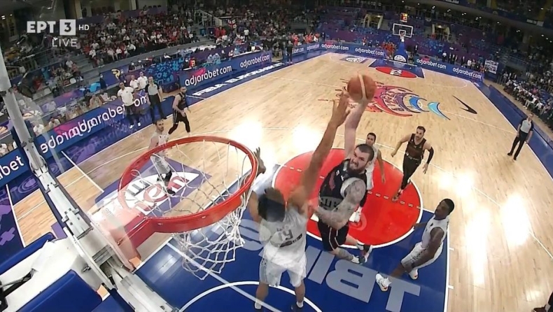 Eurobasket 2022, Βέλγιο - Γεωργία: Ο Μαμουκελασβίλι έκανε... πόστερ τον Μπακό! (vid)