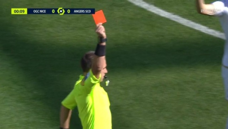 Τοντιμπό: Αποβλήθηκε στα εννέα δευτερόλεπτα του Νις-Ανζέ! (vid)