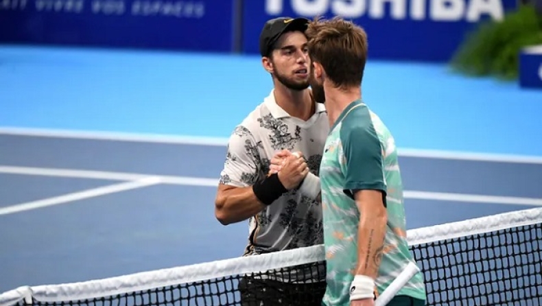 Τένις: Ήρθαν στα χέρια οι Μουτέ και Αντρέεφ στο τουρνουά της Ορλεάνης 