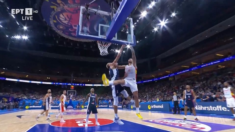 Eurobasket 2022, Ισπανία - Γαλλία: Η καλαθάρα του Γουίλι Ερνανγκόμεθ στον Γκομπέρ (vid)