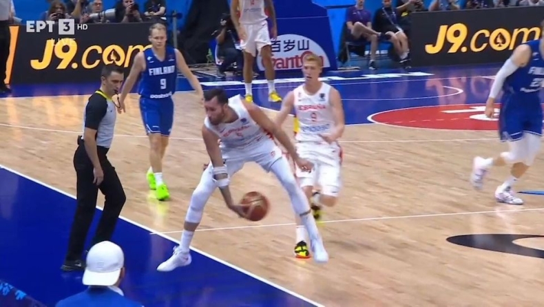 Ισπανία - Φινλανδία: Απίθανο σώσιμο του Ρούντι (vid)