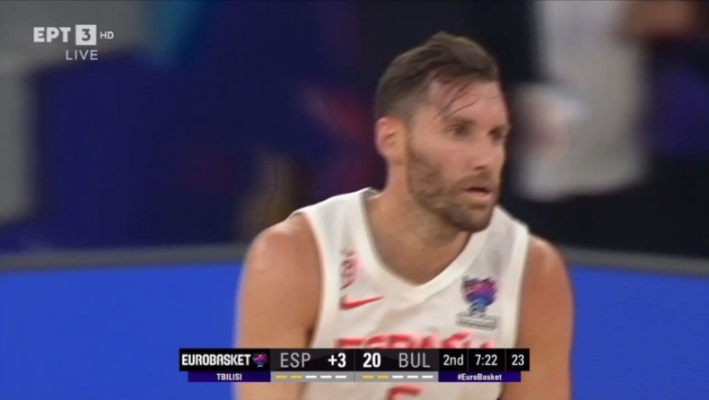 Ισπανία - Βουλγαρία: «Πυροβολεί» από το τρίποντο ο Ρούντι στην πρεμιέρα του EuroBasket 2022 (vid)