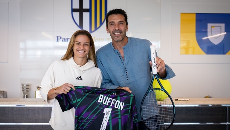 Σάκκαρη: Συνάντηση με τον Μπουφόν στην Πάρμα