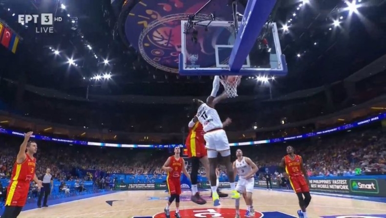 EuroBasket 2022, Γερμανία - Μαυροβούνιο: Πέρασε... πάνω από τον Ράντοντσιτς ο Σρέντερ (vid)