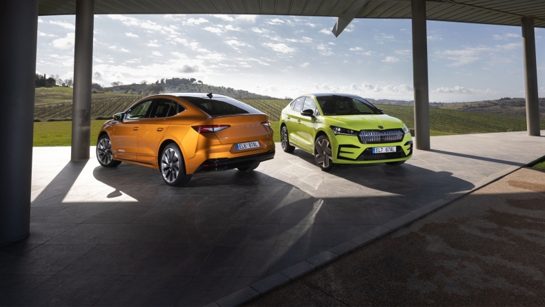 Skoda Enyaq Coupe iV: Στην Ελλάδα με δώρο ηλεκτρικό ποδήλατο (τιμές)