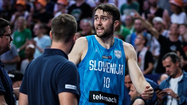 Eurobasket 2022, Σλοβενία: Απόφαση τελευταίας στιγμής η συμμετοχή του Τόμπι με το Βέλγιο