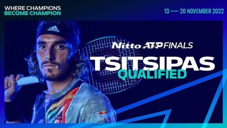 Τσιτσιπάς: Κι επίσημα στο ATP Finals