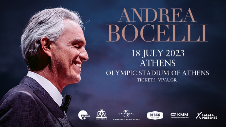 Ο Andrea Bocelli, o Signore της καρδιάς μας, έρχεται στην Ελλάδα! 