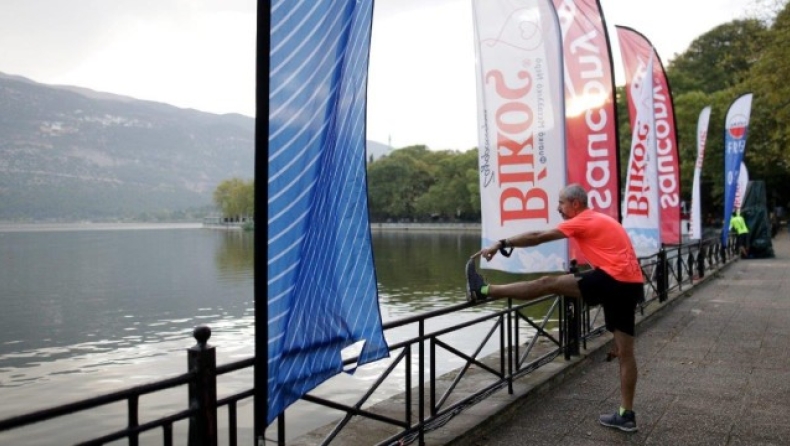 Βίκος: Μεγάλος χορηγός στο Ioannina Lake Run 2022