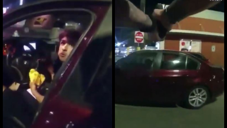 ΗΠΑ: Η σοκαριστική στιγμή που 17χρονος δέχεται πυροβολισμούς από αστυνομικό ενώ έτρωγε μέσα στο αυτοκίνητό του (vid)