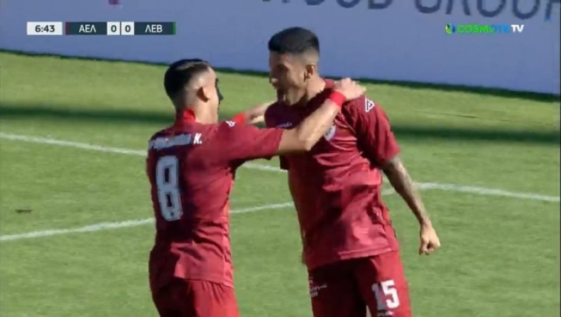 ΑΕΛ-Λεβαδειακός: Το 1-0 του Πεντρόσο (vid) 