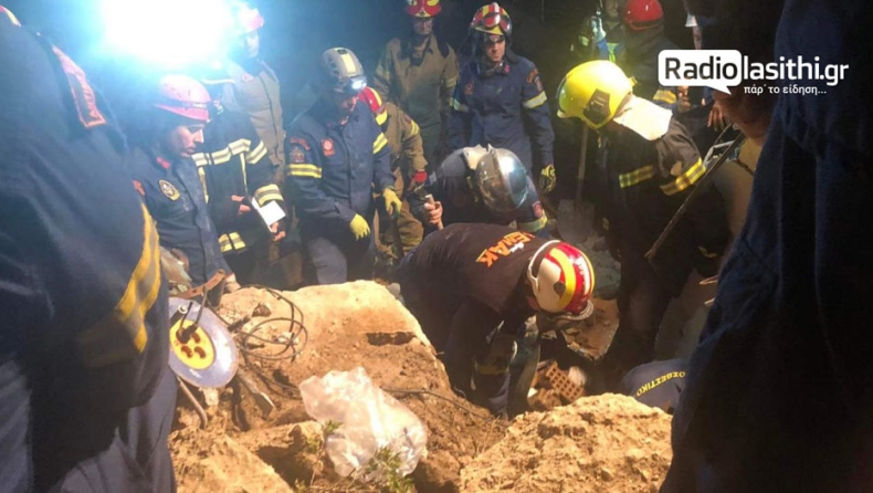 Βράχος έπεσε σε ενοικιαζόμενα δωμάτια στην Κρήτη: Νεκρή η μητέρα, τραυματίες πατέρας και παιδί