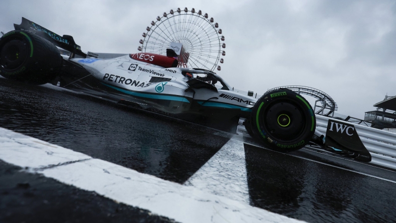 Formula 1, Ιαπωνία: Κυρίαρχη η Mercedes, ταχύτερος ο Ράσελ στο FP2