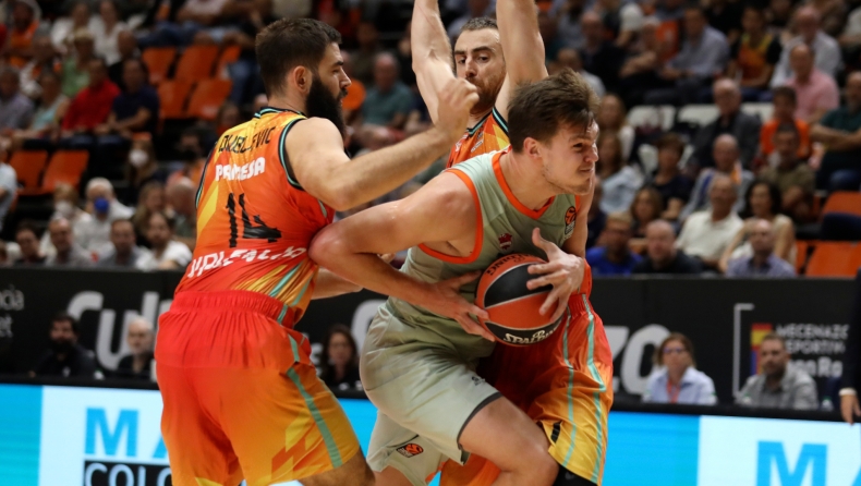 Βαλένθια - Μπασκόνια 71-81: Ο Τόμπσον μοίραζε, ο Κότσαρ... έβαζε (vid)