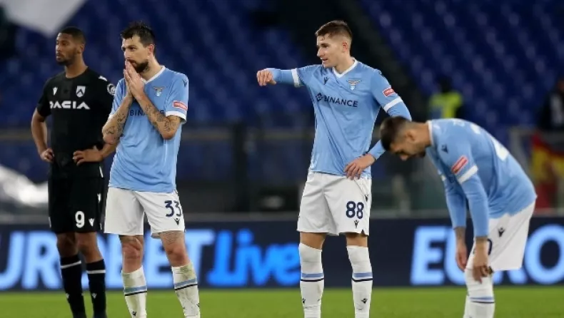 Λάτσιο - Ουντινέζε 0-0: Κόλλησαν στο μηδέν στη Ρώμη