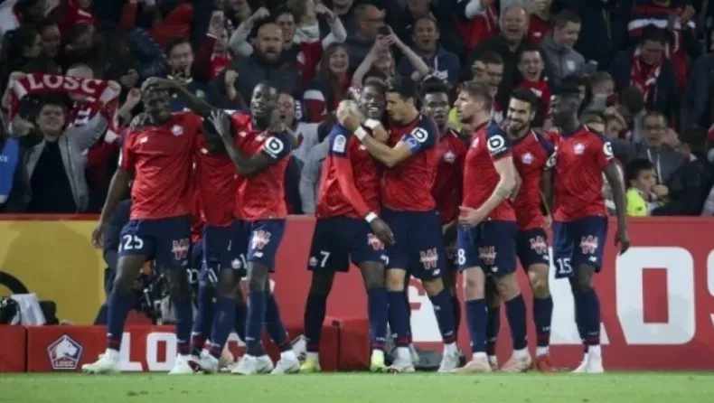Ligue 1: «Λύγισε» με 4-3 η Λιλ τη Μονακό στο ματς της χρονιάς, ισοφαρίστηκε στο τέλος η Ναντ από τη Νις 