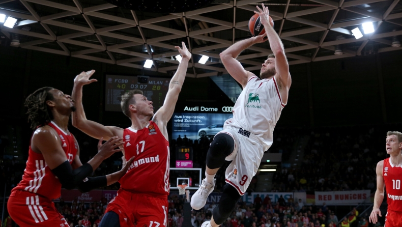 Μπάγερν - Αρμάνι 81-83: Γλίτωσαν το «χαρακίρι» οι Ιταλοί, το έκαναν οι Βαυαροί