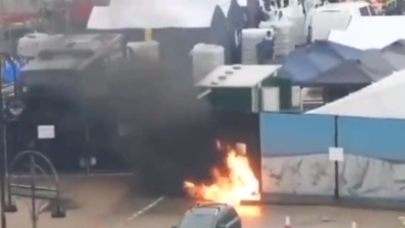 Επίθεση με μολότοφ σε κέντρο μεταναστών στη Βρετανία: Αυτοκτόνησε ο δράστης (vid)