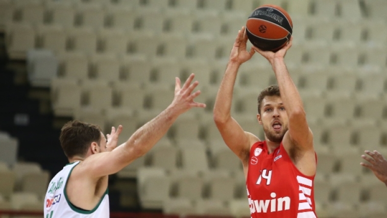 Βαθμολογία EuroLeague: Επέστρεψε στην κορυφή ο Ολυμπιακός