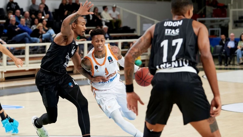 Τρέντο - Προμηθέας 76-89: Σαρωτικοί στην πρεμιέρα του EuroCup οι Πατρινοί