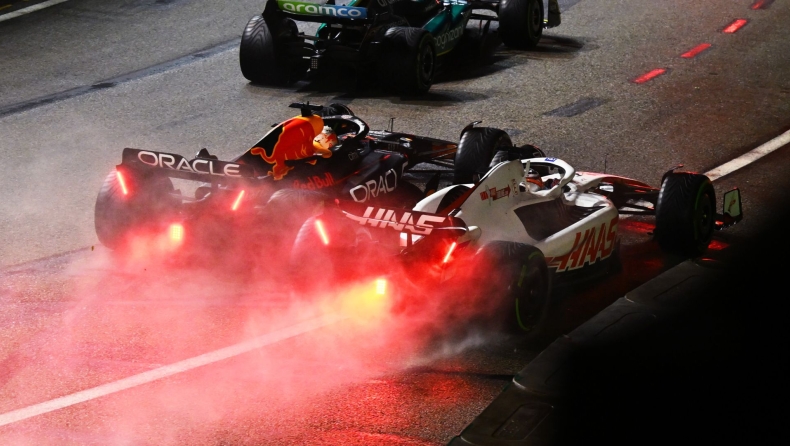 Formula 1: Η μάχη Φερστάπεν-Μάγκνουσεν ήταν... δίχως αύριο (vid)