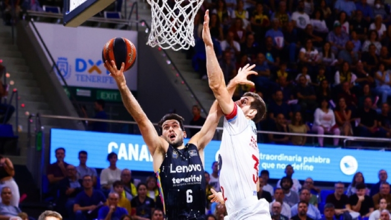 Τενερίφη - Ομπραδόιρο 86-67: «Τρένο» και την περιμένει το Περιστέρι