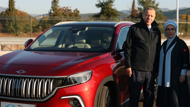 Togg SUV: Η γυναίκα του Ερντογάν επέλεξε το χρώμα του νέου τους αυτοκινήτου