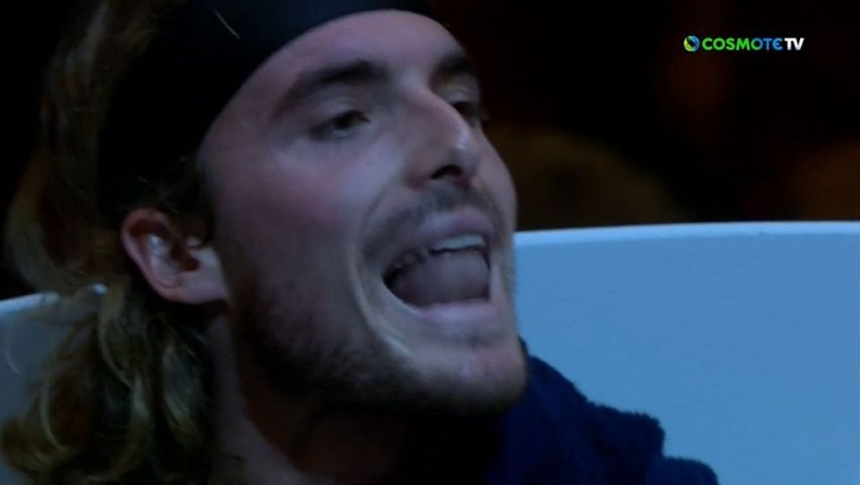 Τσιτσιπάς: Τρομερό ξέσπασμα κατά του πατέρα του μετά από break του Νόβακ (vid)