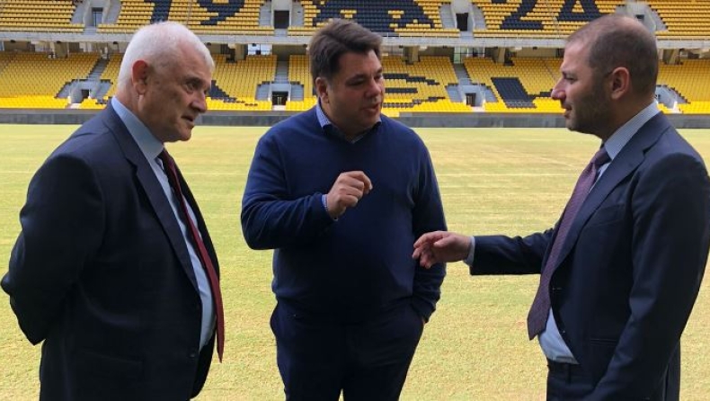 ΑΕΚ: Στην OPAP Arena ο Πρέσβης των ΗΠΑ, Γιώργος Τσούνης