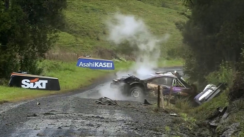 WRC, Ράλλυ Νέας Ζηλανδίας: Εκτός αγώνα ο Γκρίνσμιθ μετά από έξοδο (vid)