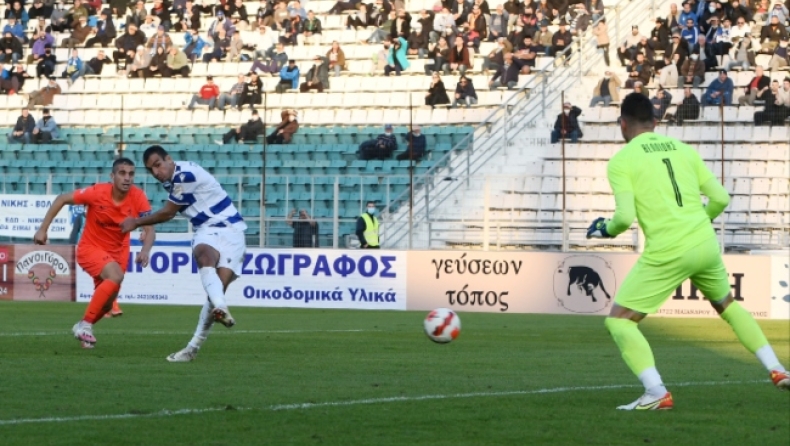  Ισοπαλία (1-1) για Νίκη Βόλου και Βέροια 