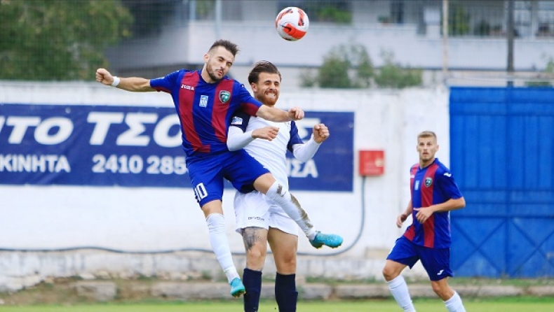 Απόλλων Λάρισας-Μακεδονικός 1-0: Πρώτο τρίποντο με «λυτρωτή» τον Σιατραβάνη