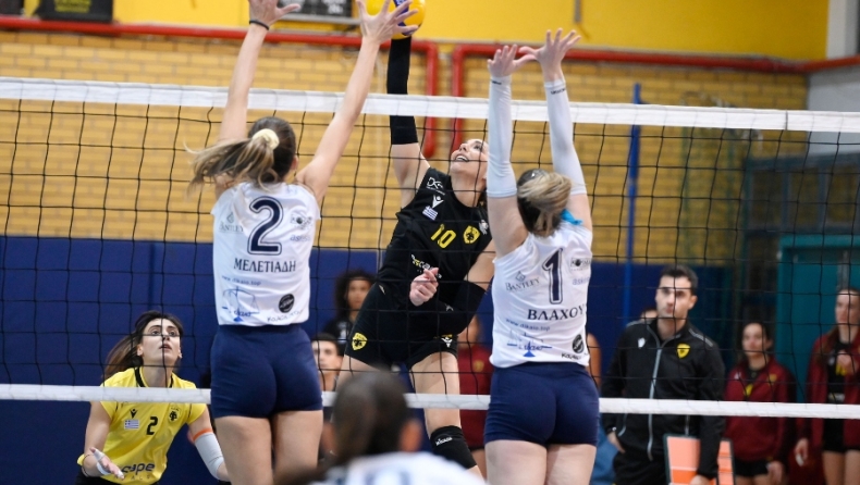 Άνετο 3-0 επί του Αιγάλεω η ΑΕΚ και παραμονή στην 3η θέση