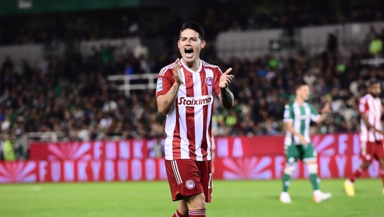 Ολυμπιακός: Κλήθηκε στην Εθνική Κολομβίας ο Χάμες Ροντρίγκες