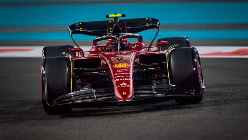 Formula 1: Η Ferrari αποχαιρέτησε το 2022 με το 1-2-3 στις δοκιμές του Αμπου Ντάμπι