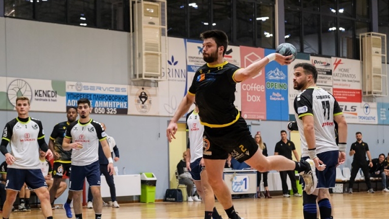 ΑΕΚ: Πέρασε από τη Νάουσα, σταθερά oδηγός στη Handball Premier